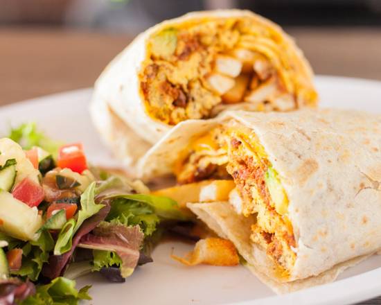 Order Chorizo Burrito food online from Crave Cafe- West Hills store, West Hill on bringmethat.com