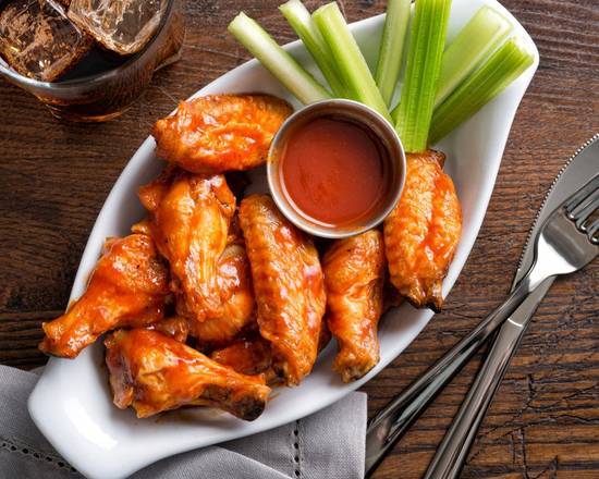 Order Hot Buffalo Chicken Wings food online from Fresh Sailor Seafood store, Lynbrook on bringmethat.com