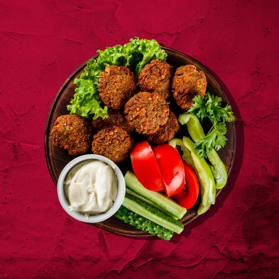 Order Falafel Plate Forever food online from Wraps & Apps store, Boston on bringmethat.com