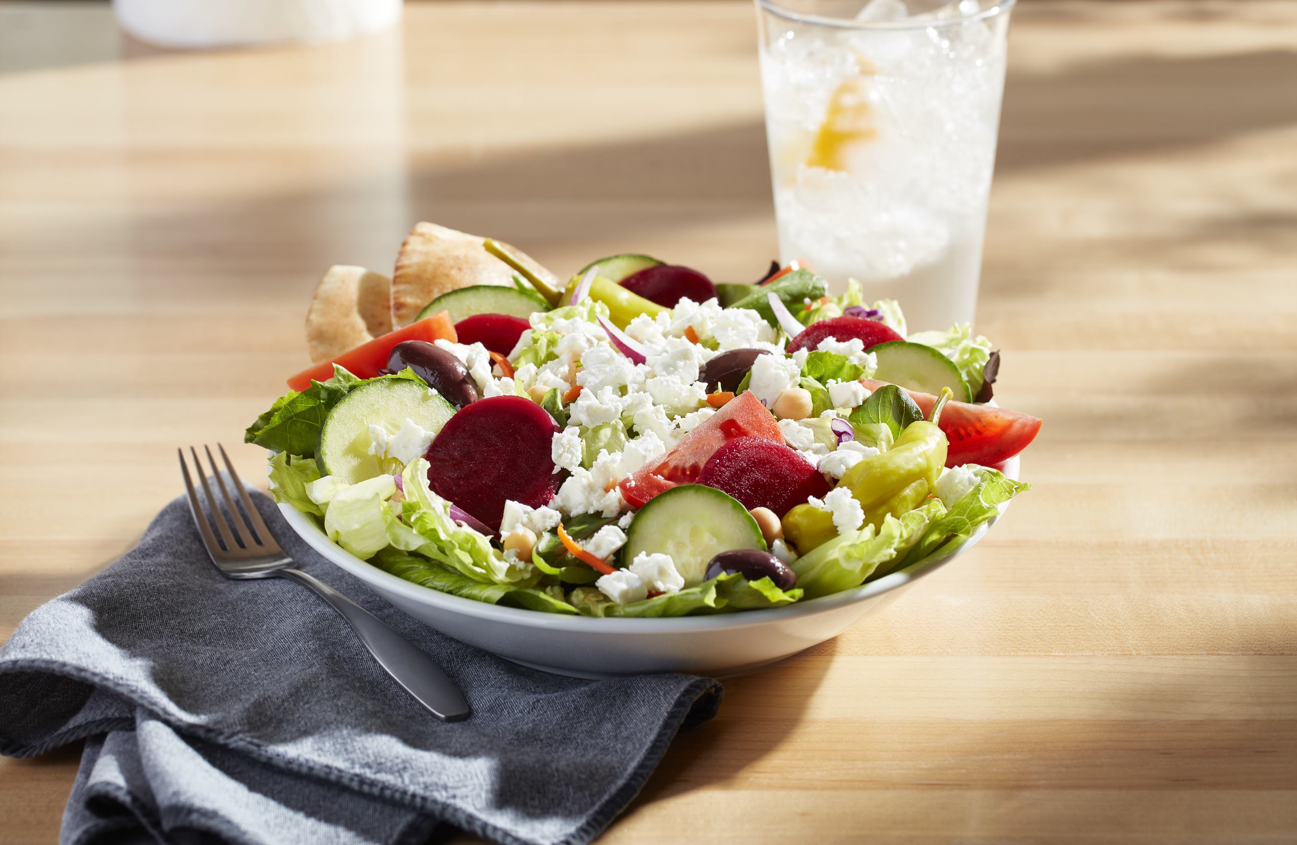 Order Greek Salad food online from Big Boy Restaurants store, Madison Heights on bringmethat.com