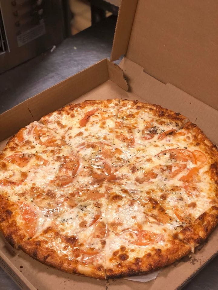 Order Margerita Pizza - Small 10'' food online from Zesto's Deli Pizzeria store, Plymouth on bringmethat.com