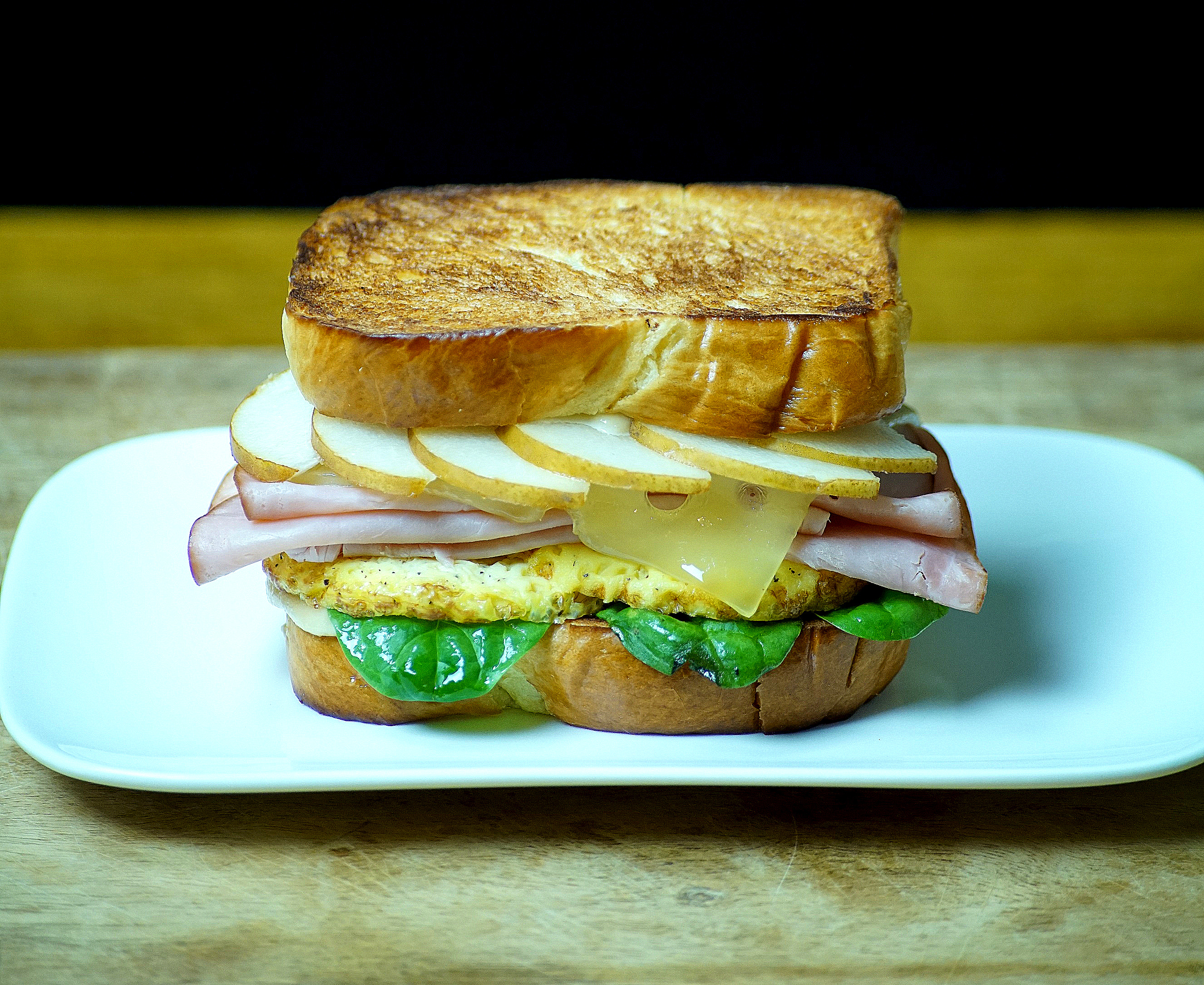 Order French Breakfast Sandwich food online from Crostini & Java store, San Francisco on bringmethat.com