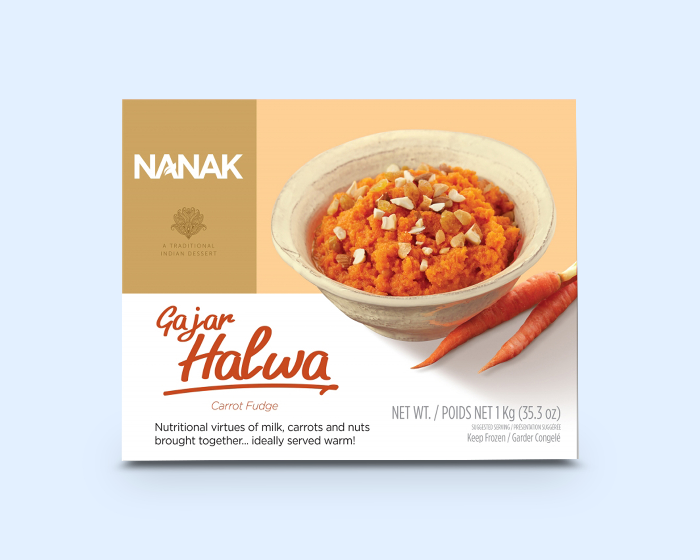 Order Nanak Gajar Ka Halwa food online from India Delivered store, San Francisco on bringmethat.com