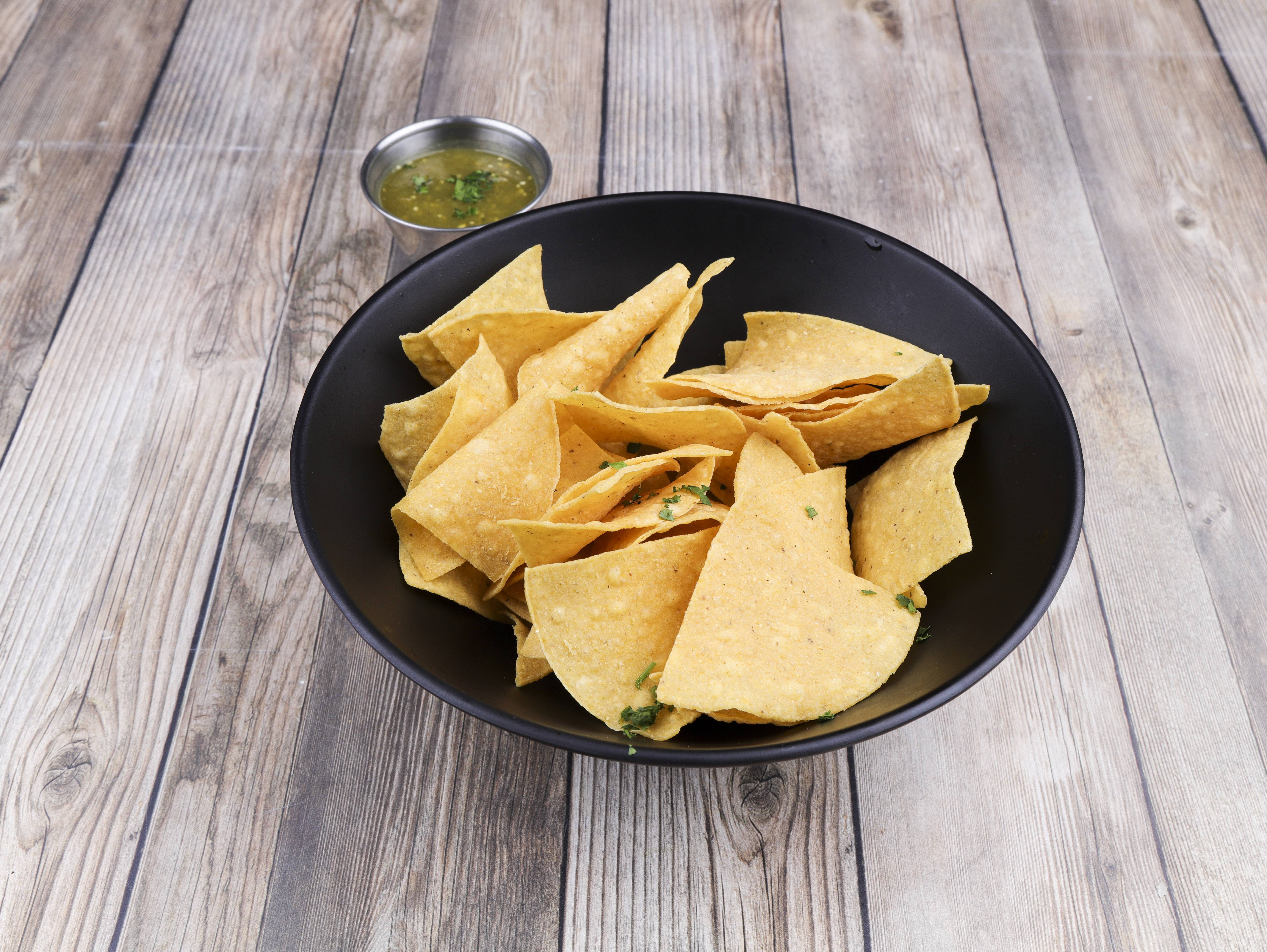 Order Chips and Salsa food online from Tixteco Mexican Restaurant store, Omaha on bringmethat.com