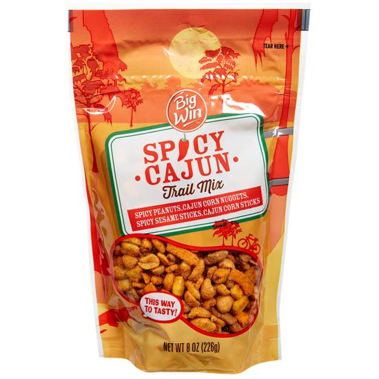 Order Big Win Spicy Cajun Trail Mix (8 oz) food online from Rite Aid store, Eugene on bringmethat.com