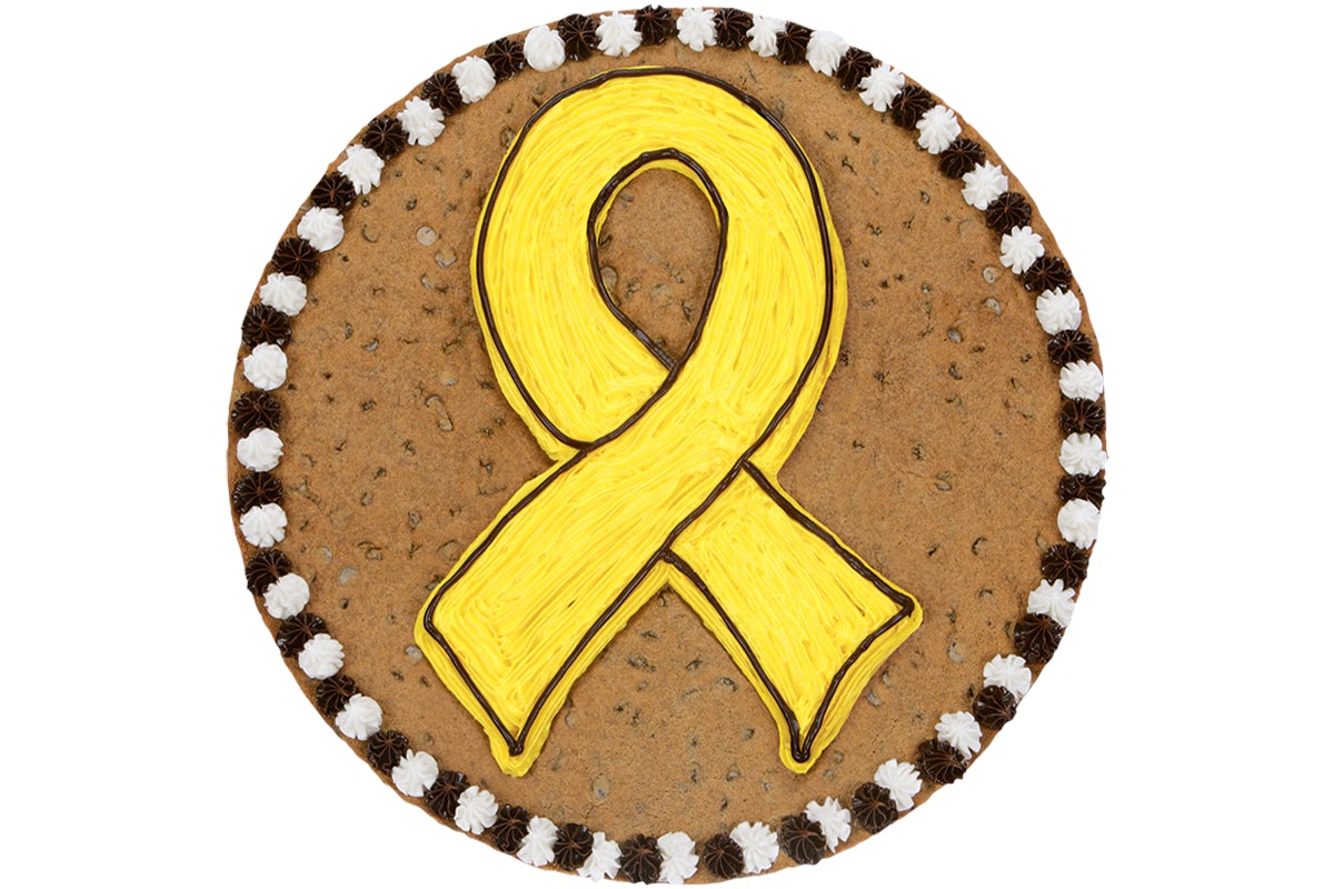 Order Yellow Ribbon - O4010  food online from Great American Cookies store, Mobile on bringmethat.com