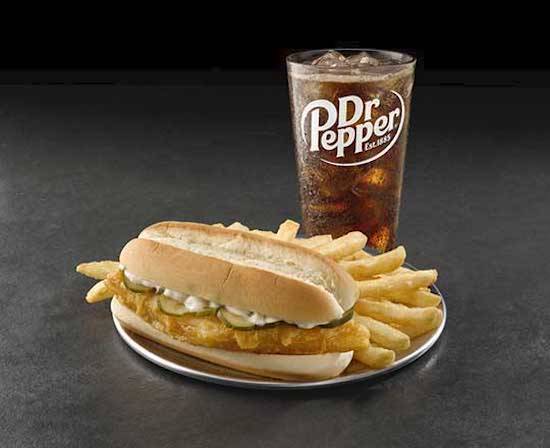 Order Fish Sandwich food online from Long John Silver's store, Noblesville on bringmethat.com