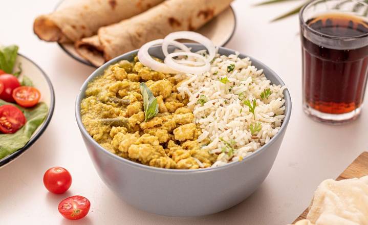 Order Vegan Korma Bowl food online from The Cumin Bowl store, Chicago on bringmethat.com