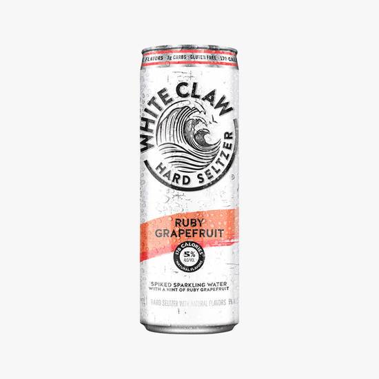 Order White Claw Ruby Grapefruit 6 pack | 5% abv food online from Pink Dot store, Chino Hills on bringmethat.com