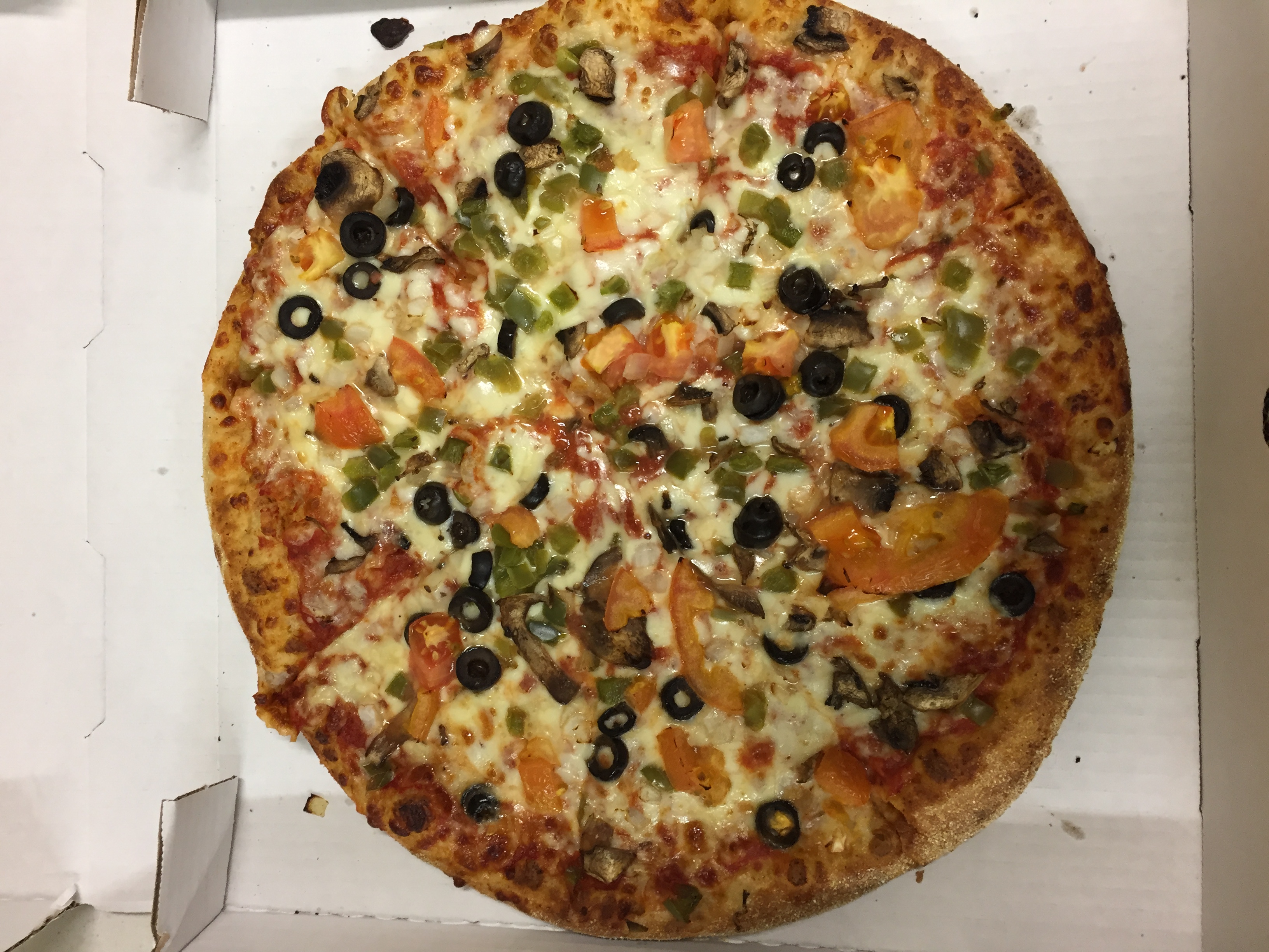 Order Vegetarian Pizza food online from Slice of Heaven Pizzeria store, Enon on bringmethat.com