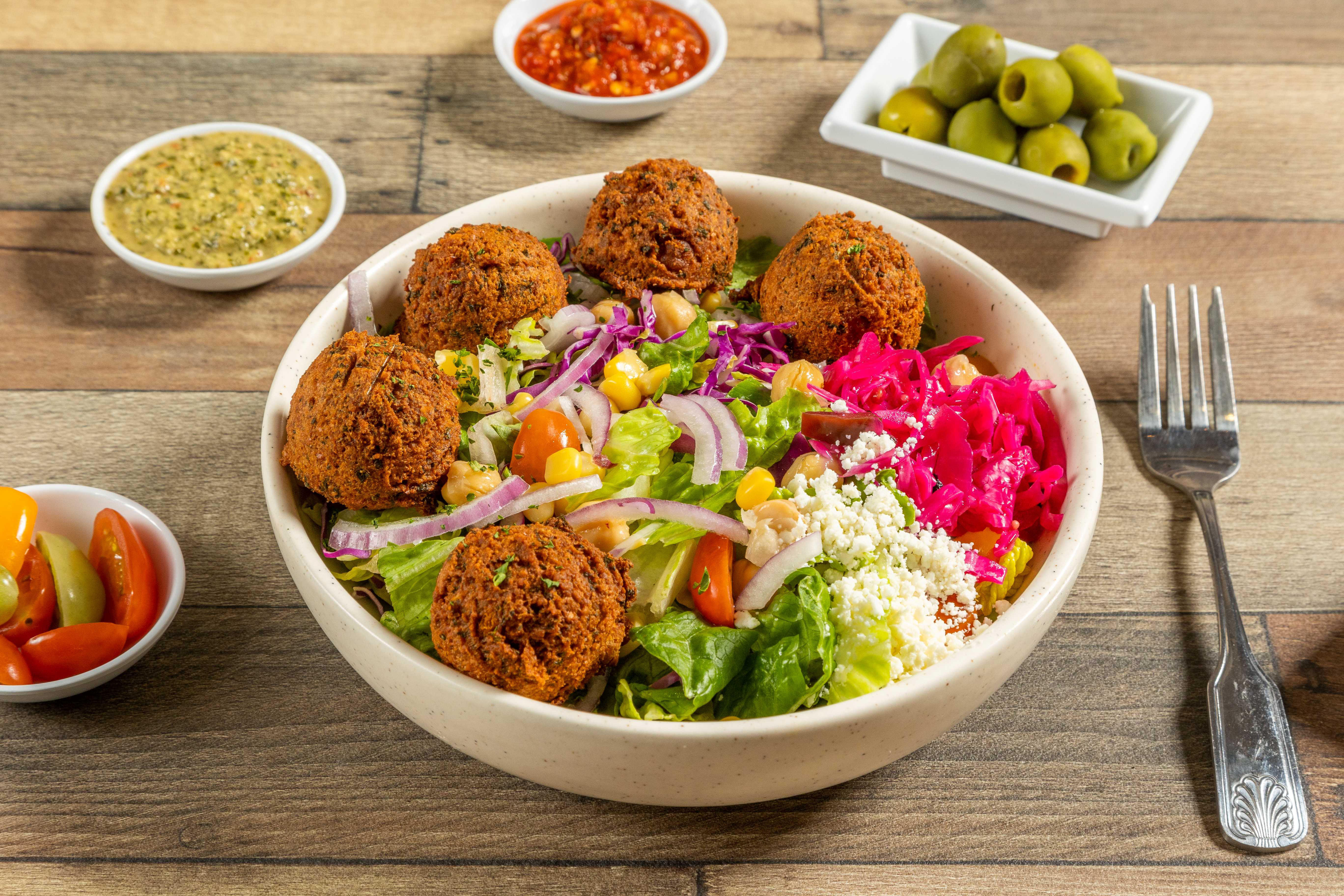 Order Salad Energy Bowl food online from Zesty Olives Mediterranean Grill store, Lake Forest on bringmethat.com