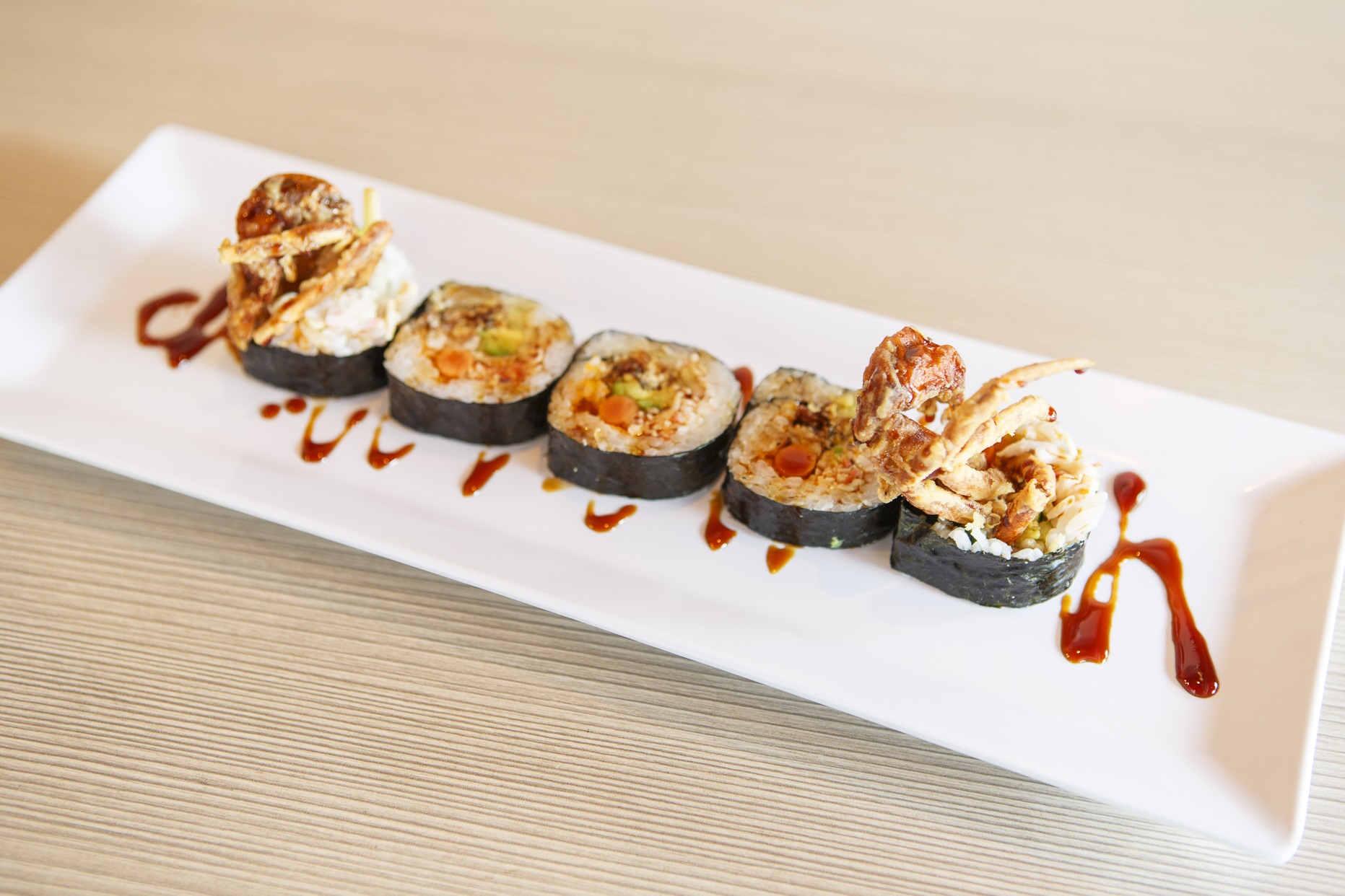 Order Spider Roll food online from What the fish sushi store, Los Angeles on bringmethat.com