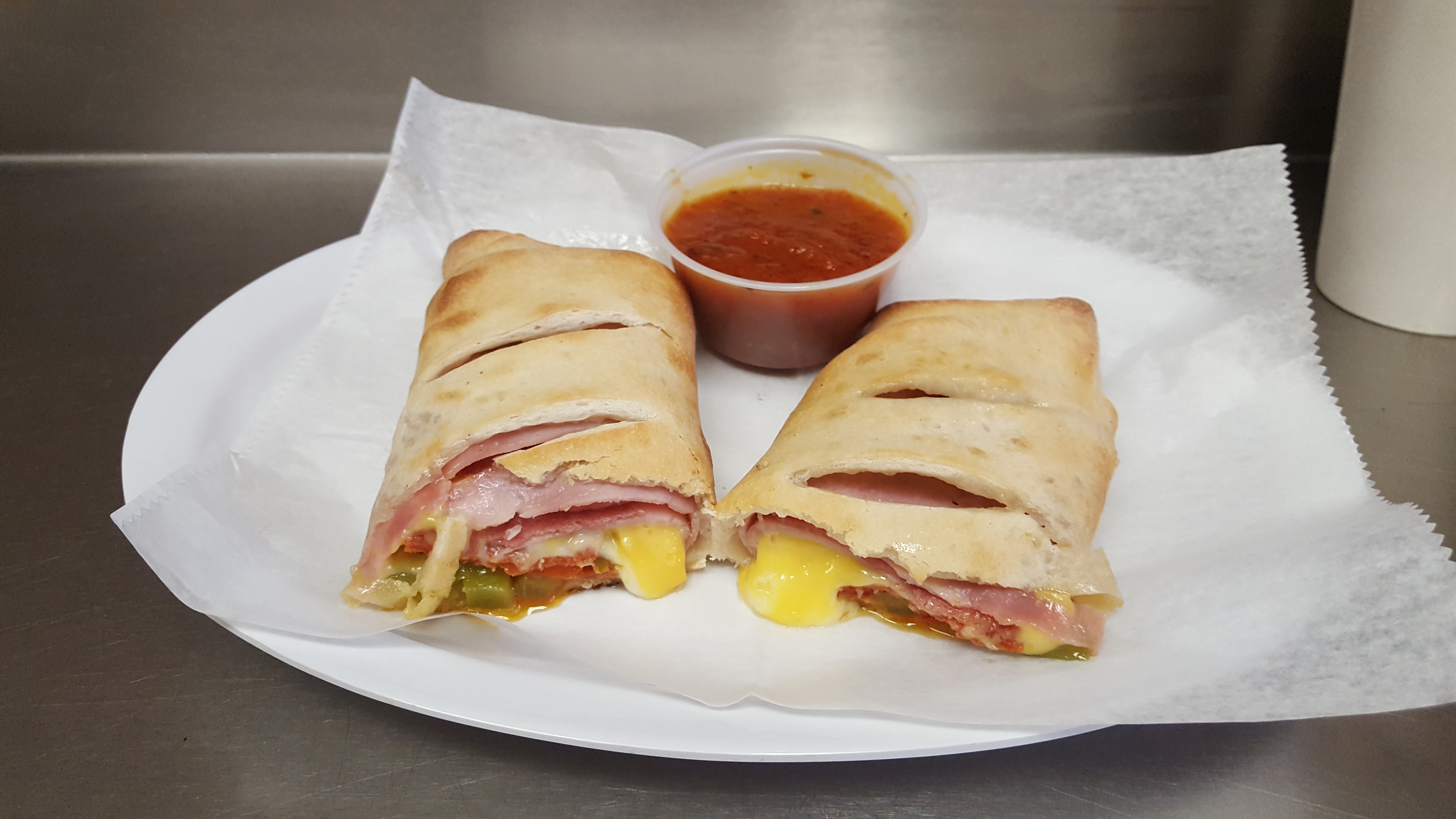 Order Stromboli food online from Pizzarelli's Pizza store, Scarsdale on bringmethat.com