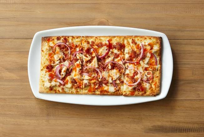Order Buffalo Chicken Flatbread food online from Johnny'S New York Style Pizza store, Hiram on bringmethat.com