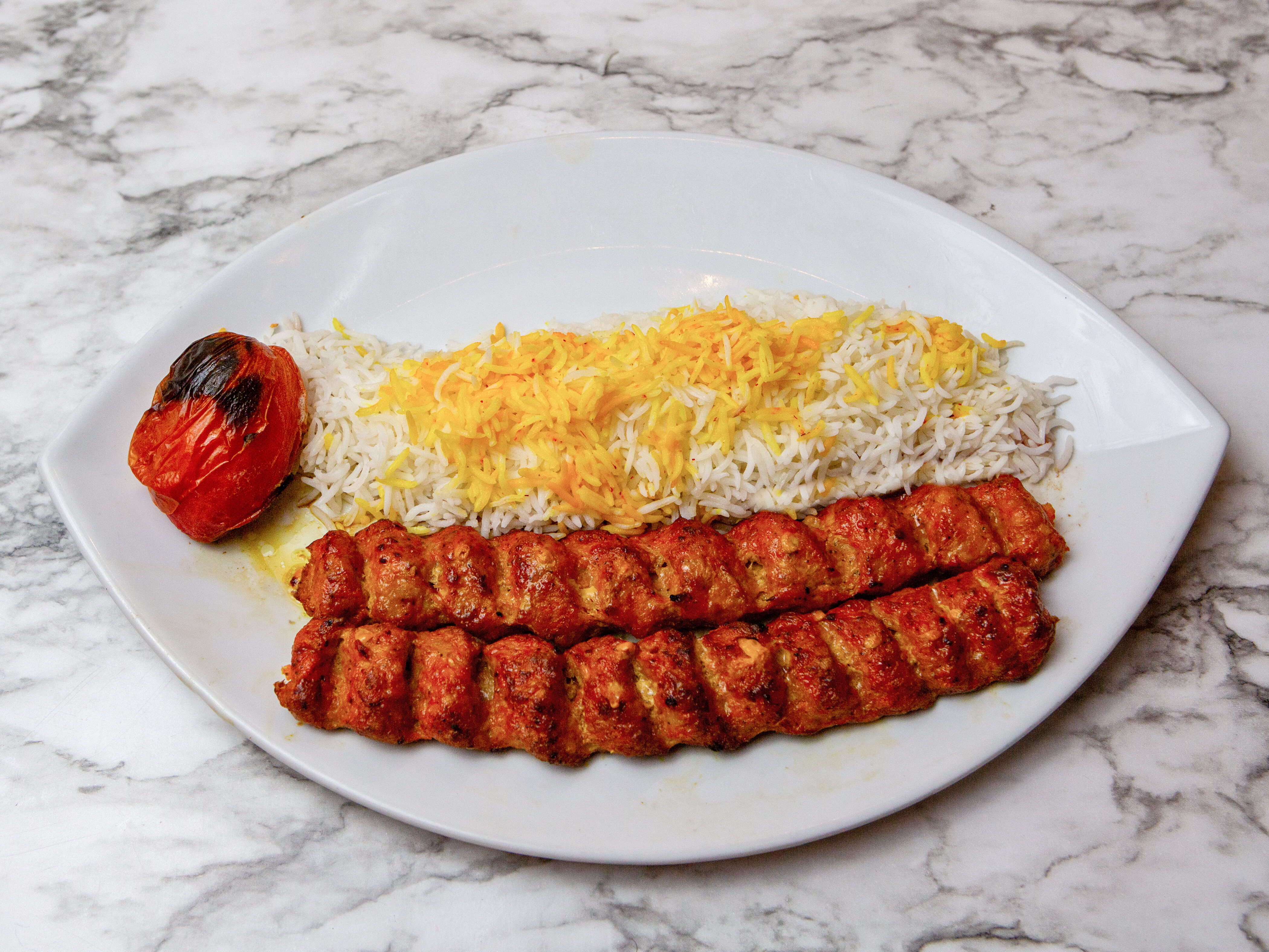 Order Chicken Koobideh food online from Kurosh Persian Restaurant store, Beverly Hills on bringmethat.com