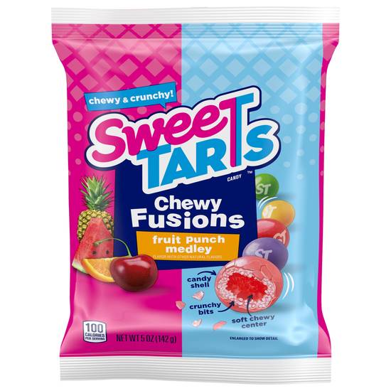 Order Sweetarts Chewy Fusions Fruit Punch Medley Candy, 5 OZ food online from Cvs store, ARCADIA on bringmethat.com