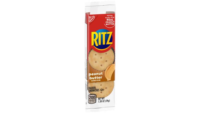 Order Nabisco Ritz Cracker Sandwiches Peanut Butter food online from Shell Rock Spring store, Bel Air on bringmethat.com