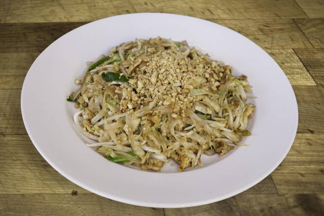 Order Chicken Pad Thai food online from Ginger Cafe store, Sunnyvale on bringmethat.com