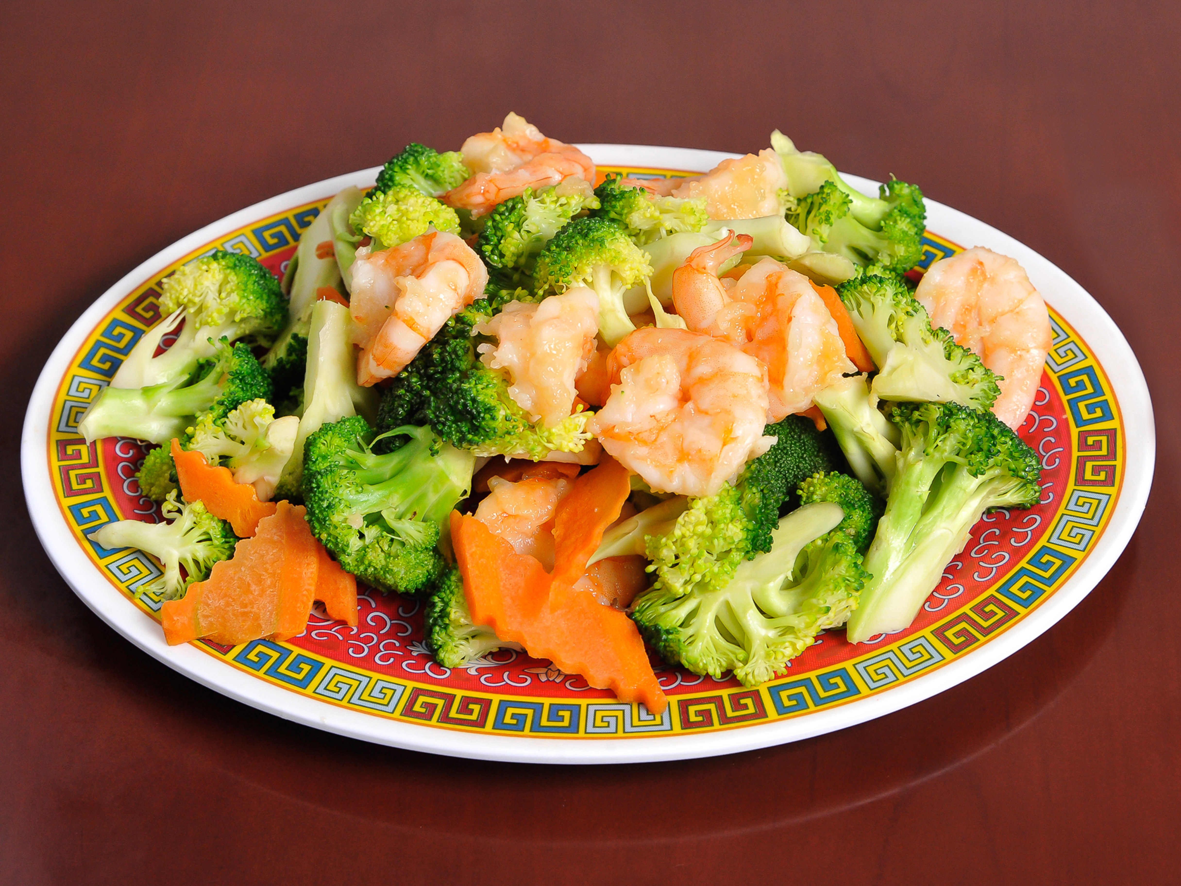 Order SF8. Shrimp with Broccoli food online from Happy Panda store, Kennesaw on bringmethat.com