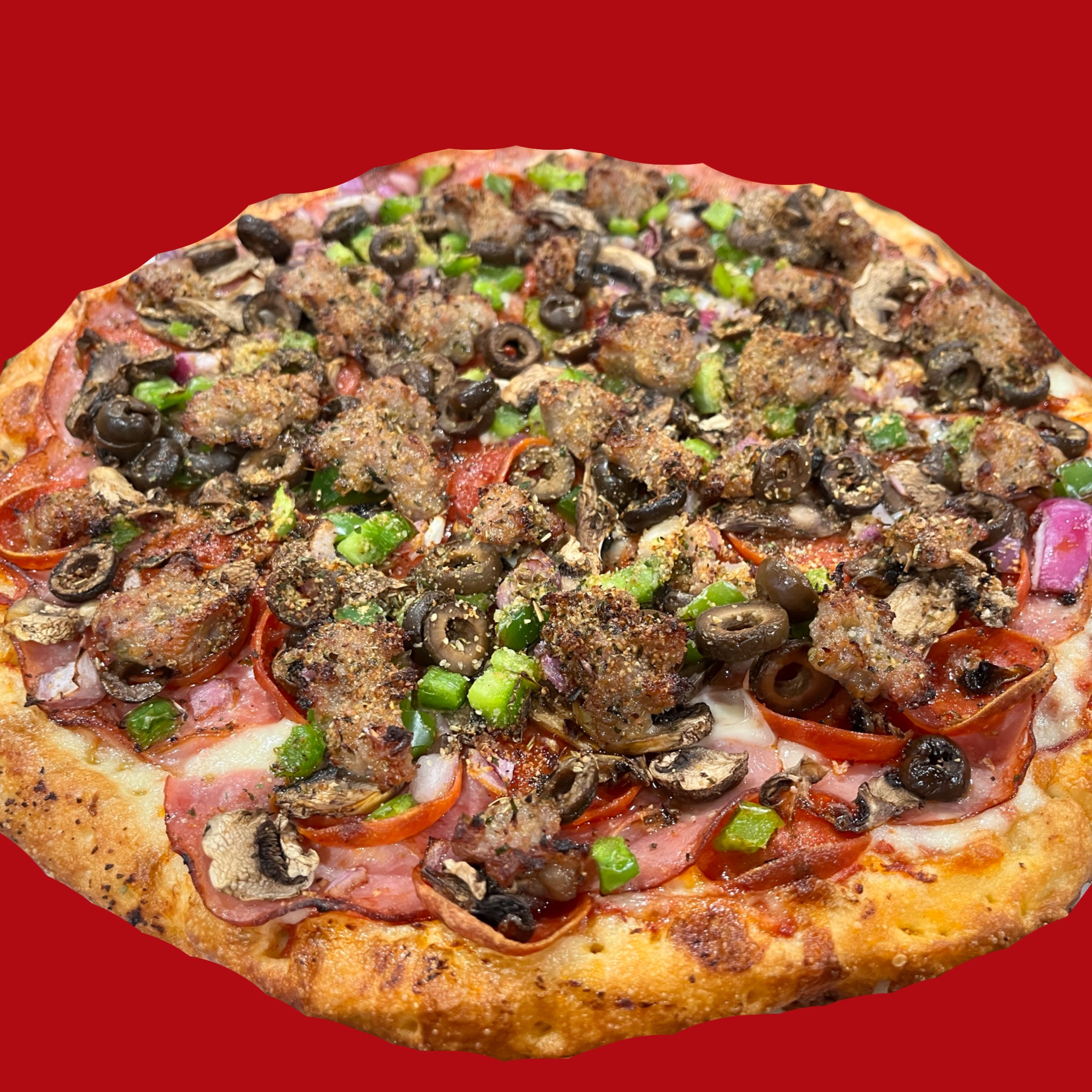 Order Combination Pizza food online from Namaste Pizza store, Fremont on bringmethat.com