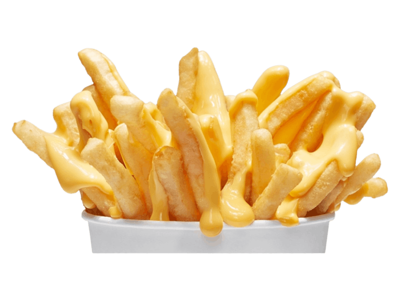 Order Cheese Fries - Side Orders food online from G & G Pizza store, Chester on bringmethat.com