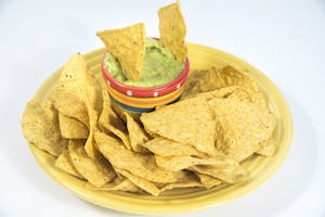 Order GUACAMOLE & CHIPS food online from Burrito Express store, Roswell on bringmethat.com