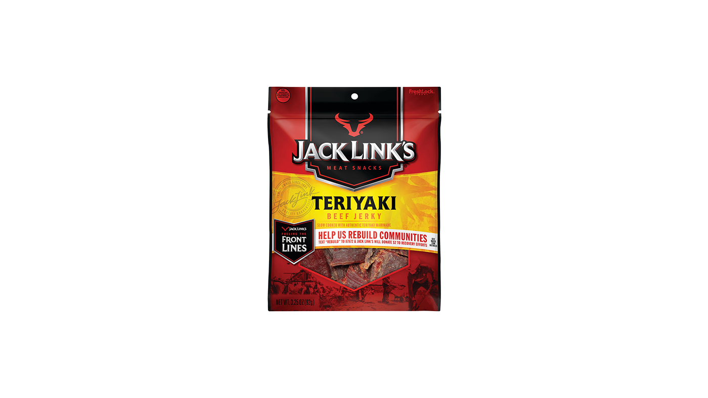 Order Jack Link's Teriyaki 3.25oz food online from Chevron Extramile store, Garden Grove on bringmethat.com