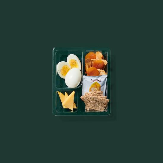 Order Eggs & Gouda Protein Box food online from Starbucks store, Bettendorf on bringmethat.com