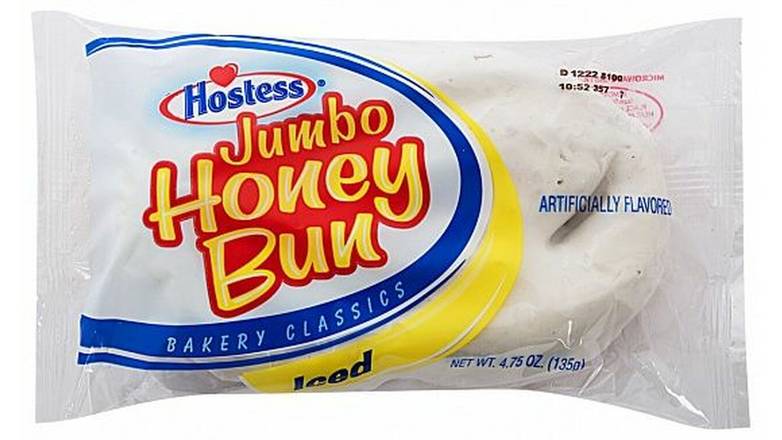 Order Hostess Jumbo Honey Bun Iced food online from Route 7 Food Mart store, Norwalk on bringmethat.com
