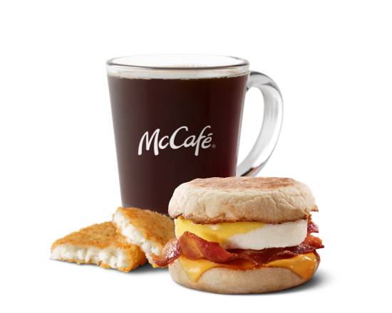 Order Bacon Egg Cheese McMuffin Meal food online from Mcdonald's store, SAN DIEGO on bringmethat.com