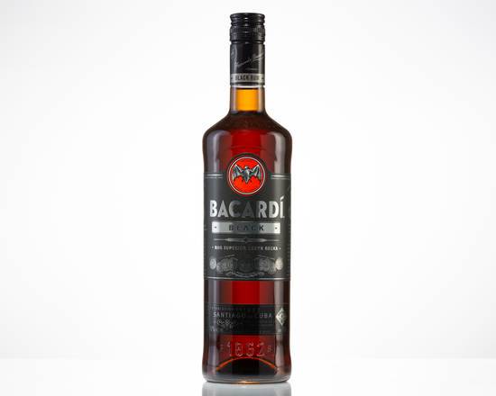 Order Bacardi Black, 750mL rum (40.0% ABV) food online from Arcadia Wine & Spirits store, Dallas on bringmethat.com