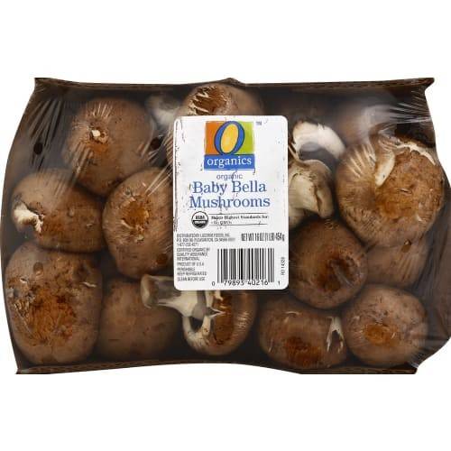 Order O Organics · Organic Baby Bella Mushrooms (16 oz) food online from Safeway store, Redwood City on bringmethat.com