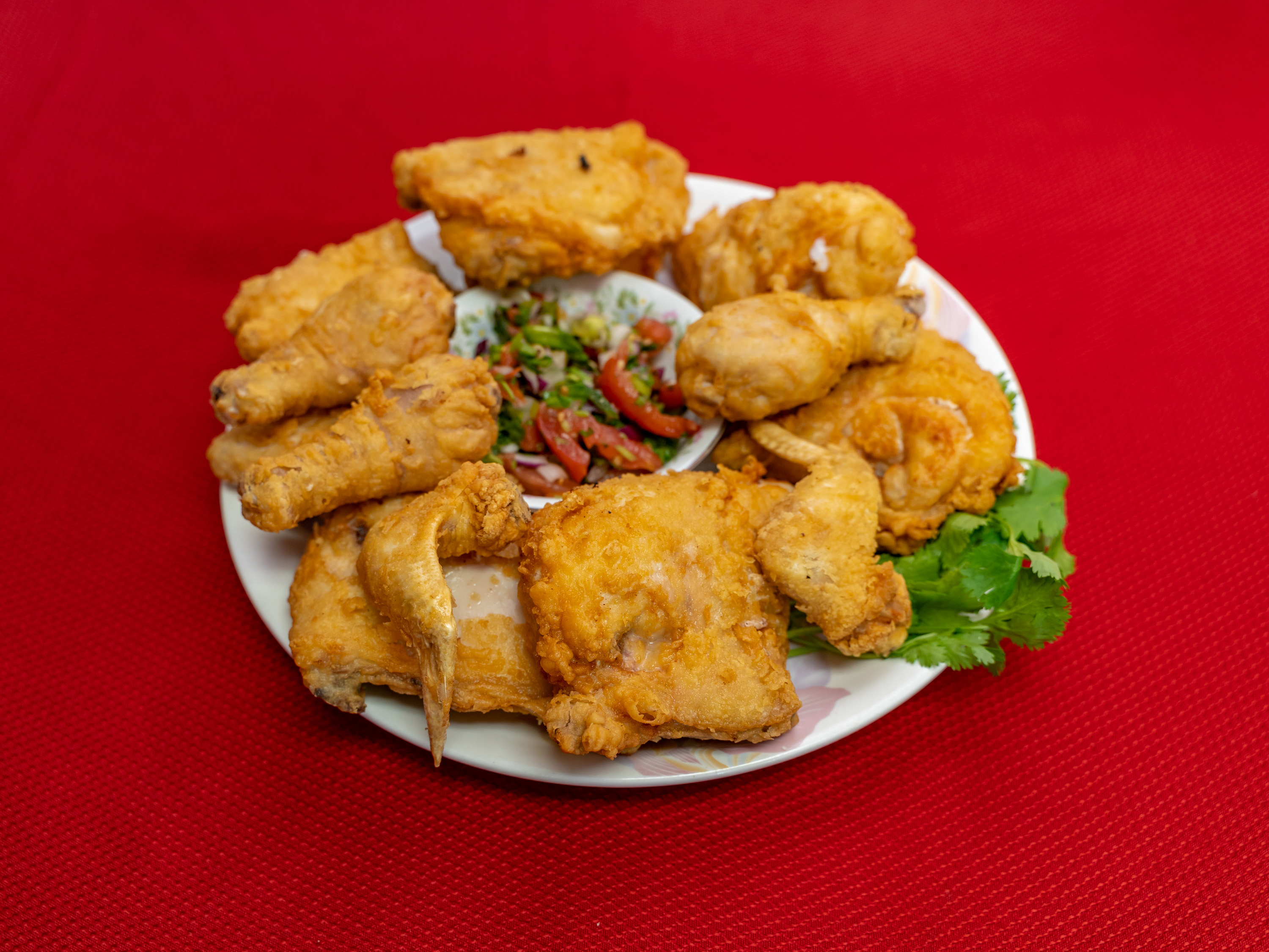 Order 12 Piece Chicken food online from Broaster At New Omm Market store, Sacramento on bringmethat.com