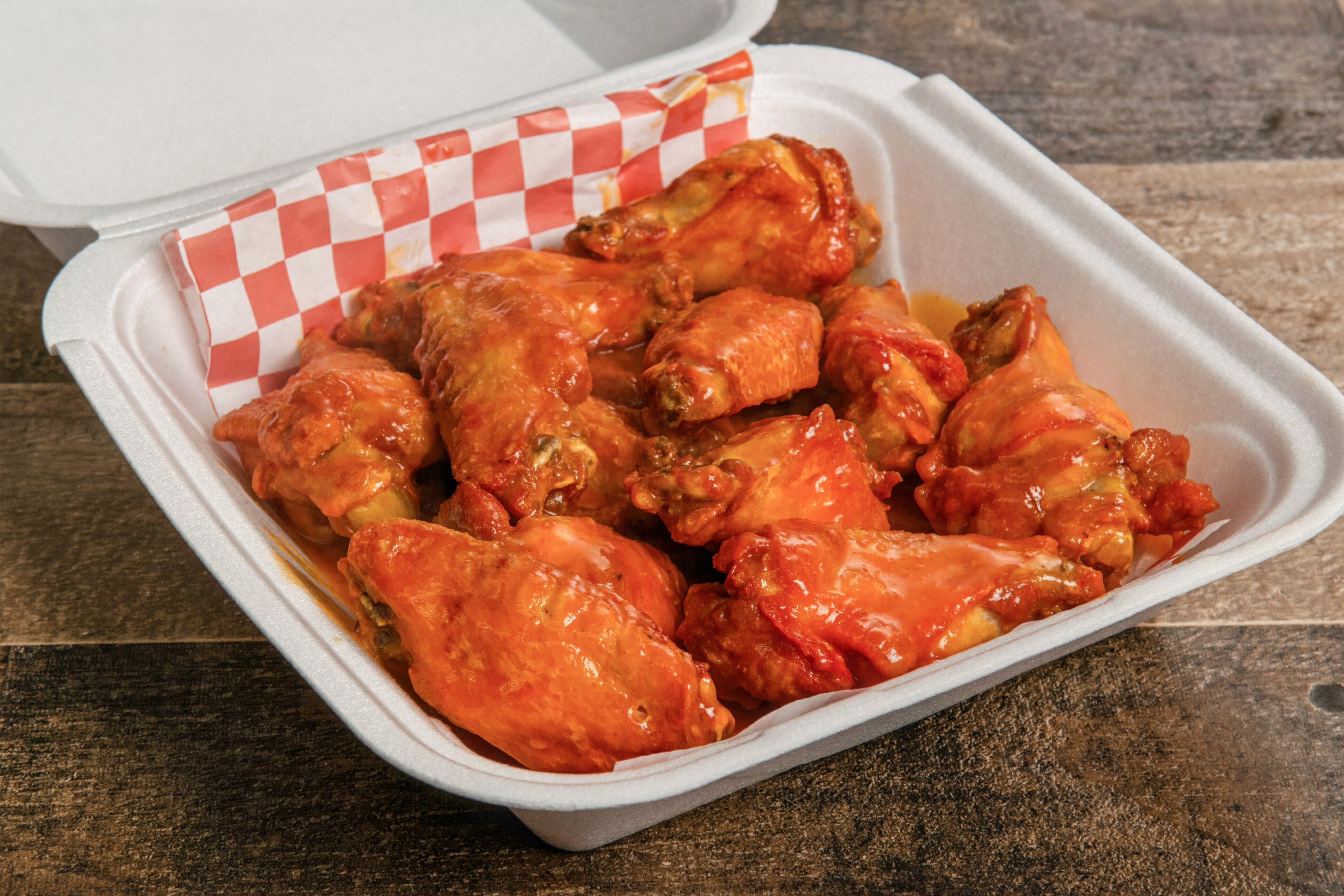 Order Wings - 6 Pieces food online from Mojoes Chicken store, Rochester on bringmethat.com