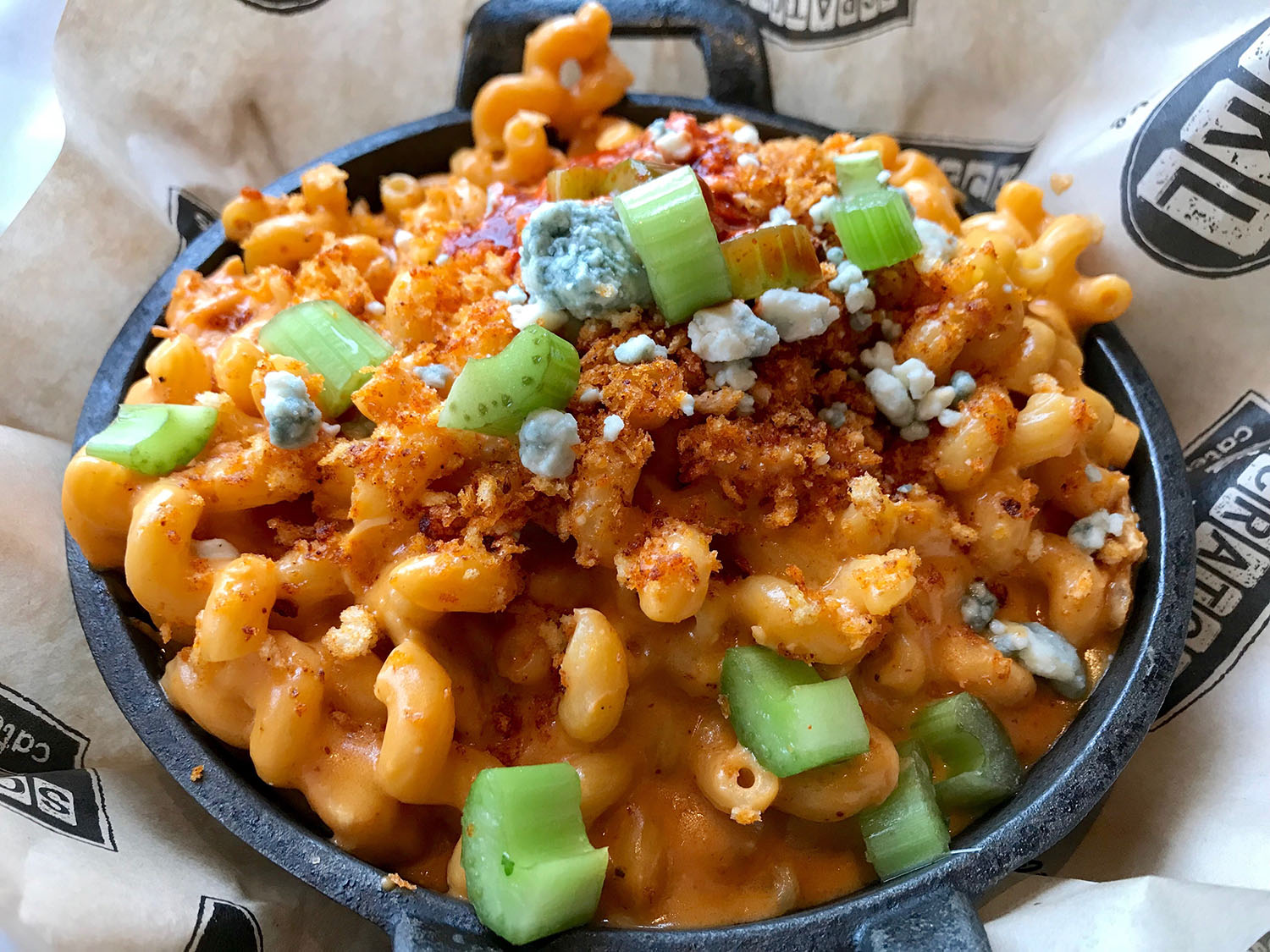 Order Buffalo Chicken Mac food online from Scratch Kitchen & Lounge store, Forest Park on bringmethat.com