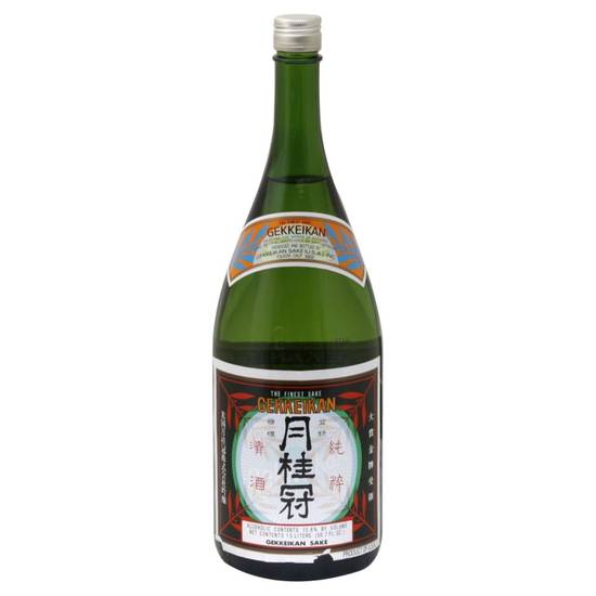 Order Gekkeikan Sake 1.5 Liter food online from Liquor Wine & Beer World store, Santa Monica on bringmethat.com