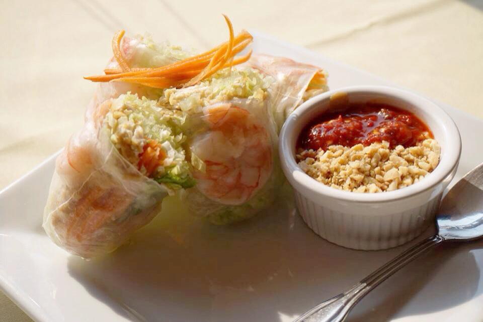 Order 17. Fresh Spring Roll food online from Sirinan Thai&Japanese Restaurant store, Wallingford on bringmethat.com