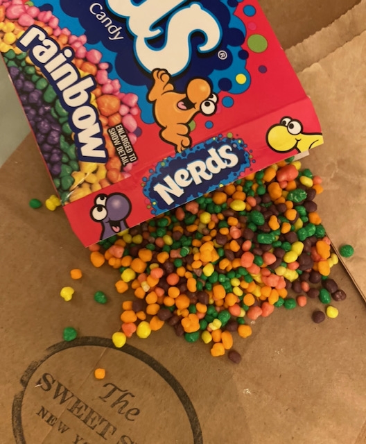 Order Rainbow Nerds Theater Box food online from The Sweet Shop Nyc store, New York on bringmethat.com