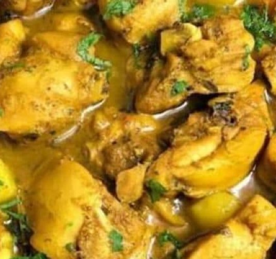 Order Curried chicken food online from C&L Jamaican Restaurant store, Snellville on bringmethat.com