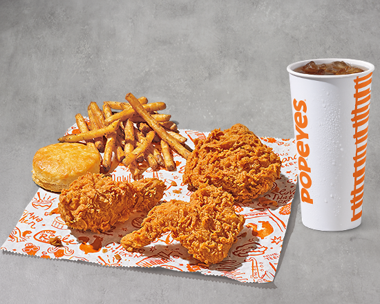 Order 3Pc Signature Chicken Combo food online from Popeyes store, Grand Rapids on bringmethat.com