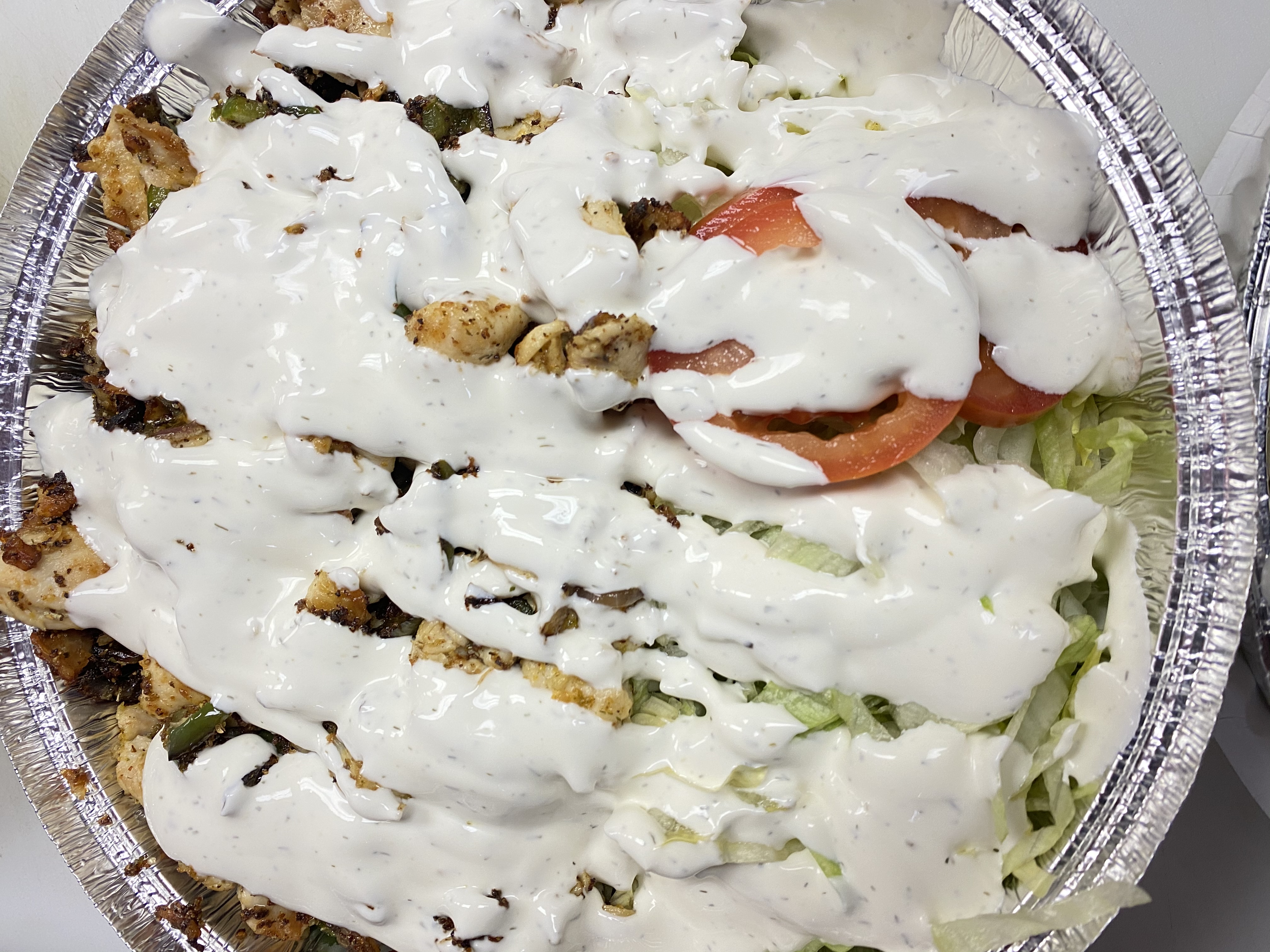 Order Grilled Chicken Gyro food online from Tuscan Pizza Crust store, Buffalo on bringmethat.com