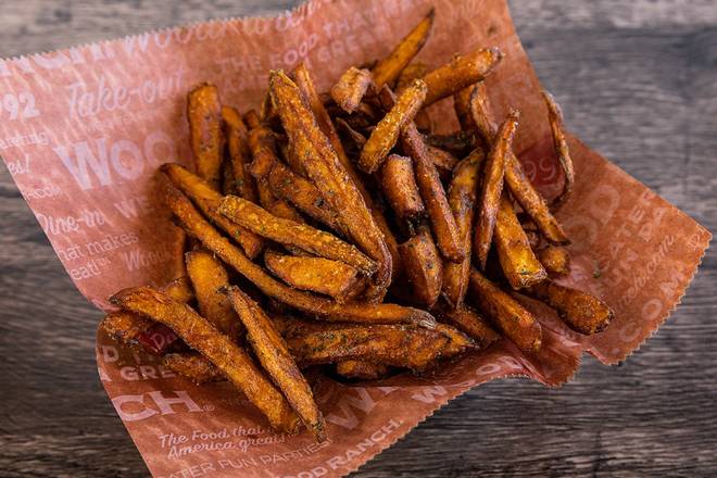 Order Sweet Potato Fries food online from Wood Ranch BBQ & Grill store, Camarillo on bringmethat.com