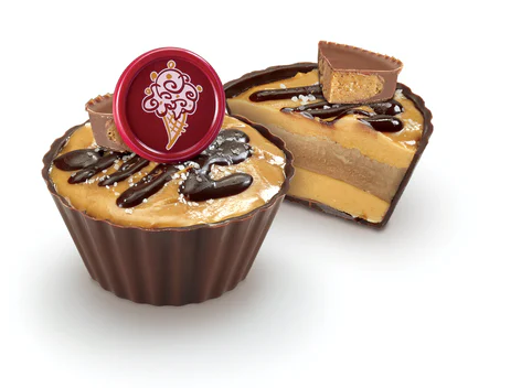 Order REESE'S Peanut Butter Ice Cream Cup 6-PACK - Ready for Pick Up Now food online from Cold Stone Creamery store, Woodlawn on bringmethat.com