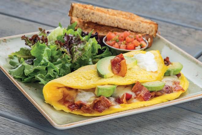 Order Bacado Omelet food online from First Watch store, Greenville on bringmethat.com