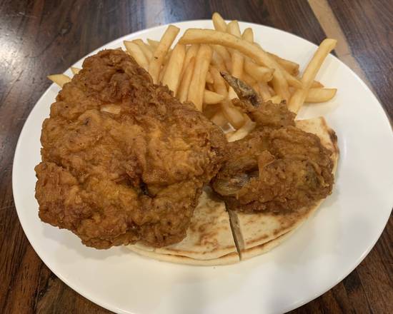 Order Fried Chicken  a-la- Carte (Pita Only) food online from Silver Spoon Diner store, New York on bringmethat.com