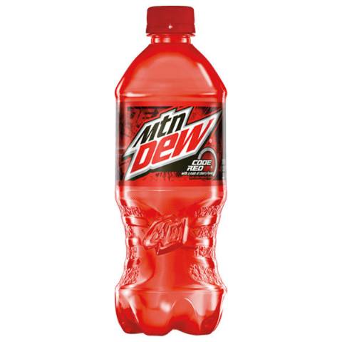 Order Mountain Dew Code Red 20oz food online from Speedway store, White Oak on bringmethat.com