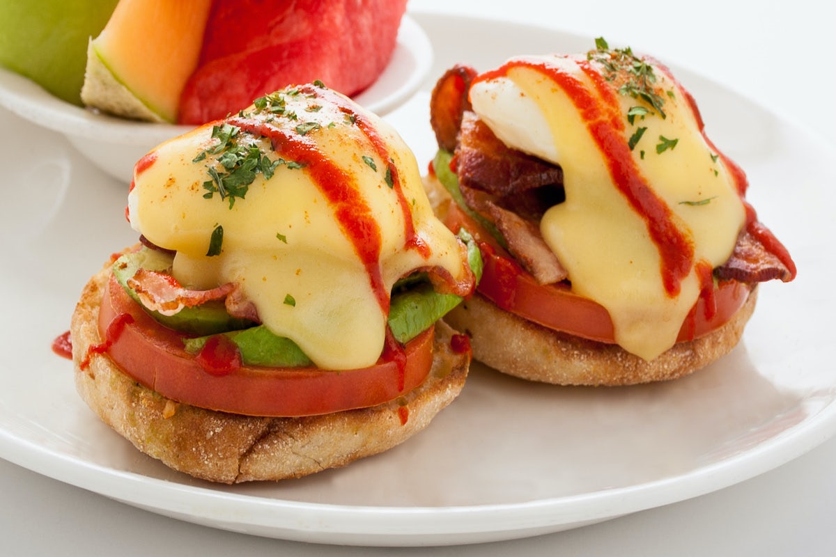 Order Golden State Benedict food online from The Broken Yolk Cafe store, Mission Viejo on bringmethat.com