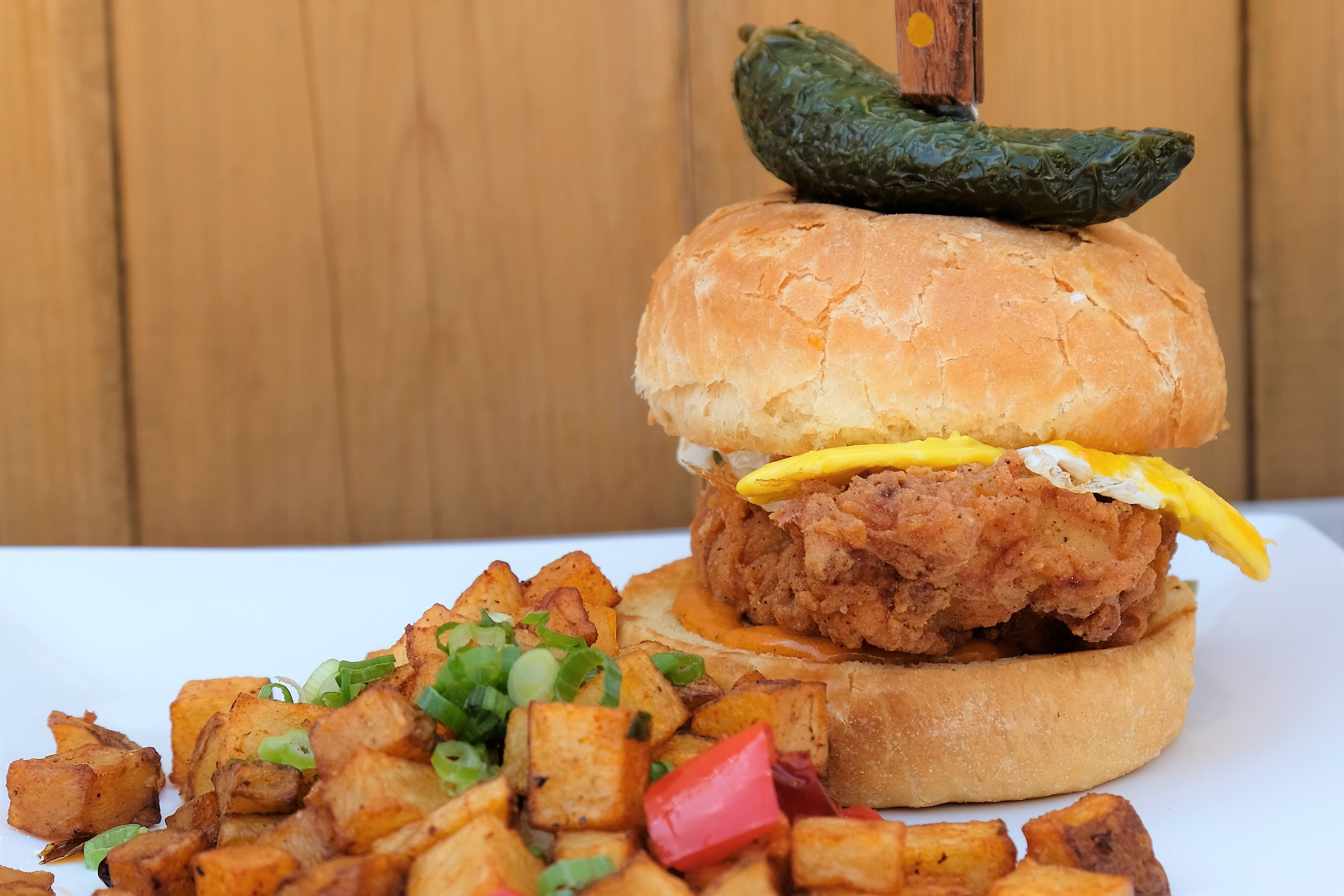 Order Amarillo Slim Brunch Sandwich food online from The Old Plank store, Chicago on bringmethat.com