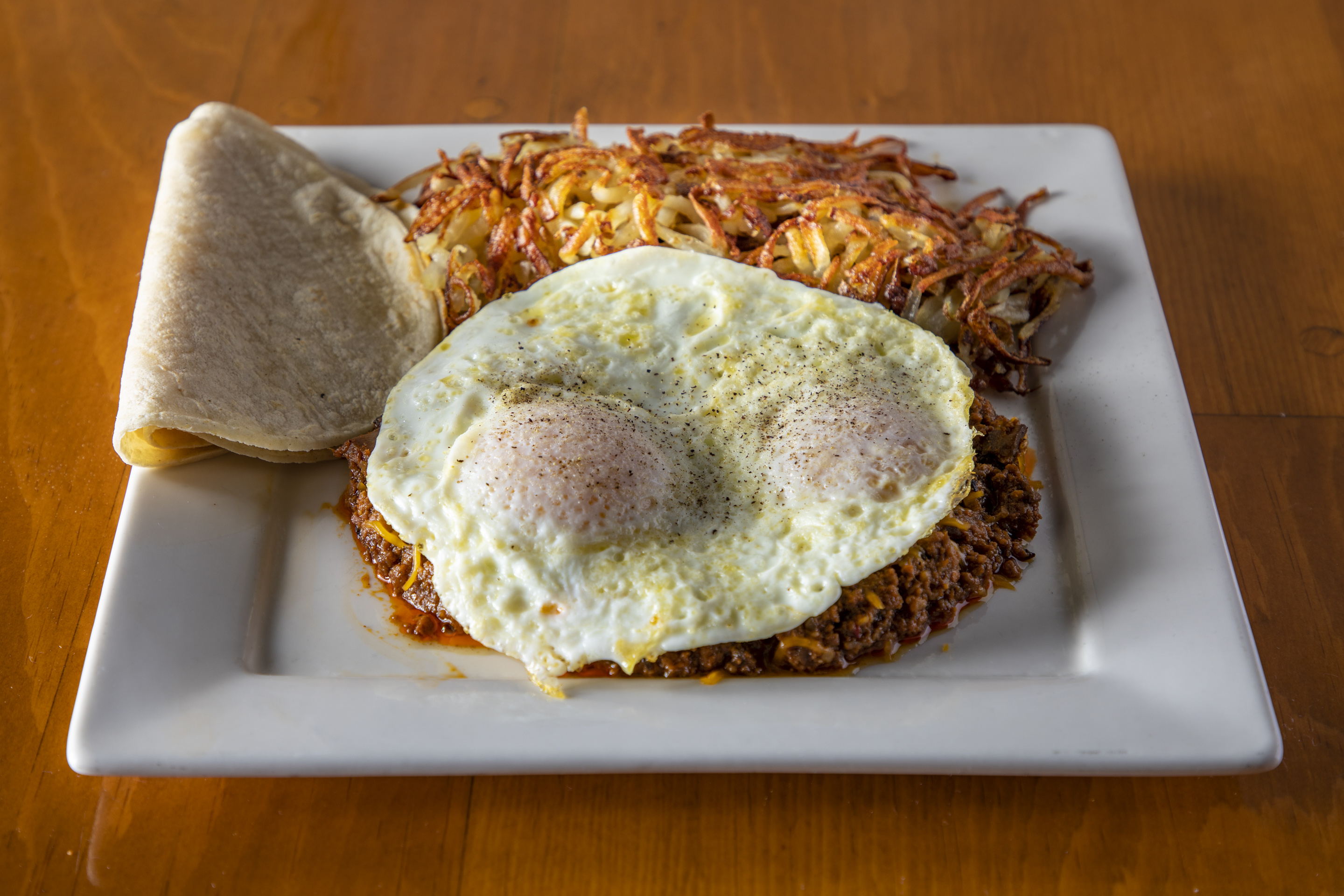 Order Chorizo & Eggs  food online from Pork Store Cafe store, San Francisco on bringmethat.com
