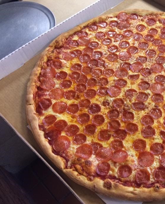 Order One Topping Pizza - Personal (8 Slices) food online from 4 Brothers Pizzeria & Restaurant store, Greenwood Lake on bringmethat.com